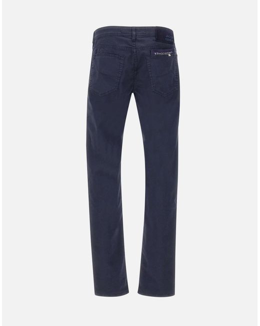Jacob Cohen Mitternachtsblaue Nick-Jeans Mit Exklusiven Accessoires in Blue für Herren