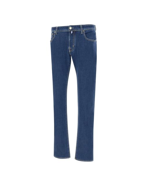 Jacob Cohen Dunkelblaue Slim-Fit-Jeans Von Nick Mit Exklusivem Duft in Blue für Herren