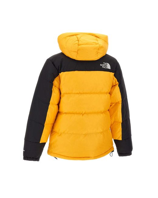 The North Face Yellow Himalayan Down Jacket for men