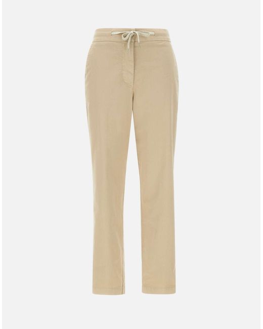 Eleventy Natural Stretch Baumwollhose