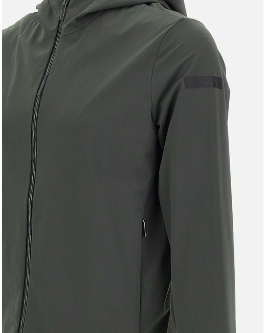 Rrd Waldgrünes Sommer-Kapuzen-Sweatshirt Mit Durchgehendem Reißverschluss in Gray für Herren