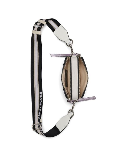 Marc Jacobs Green Die Snapshot Mehrfarbige Blockledertasche