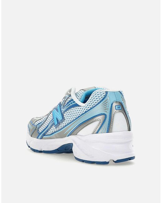 New Balance Blue 740 Weiße Und Blaue Turnschuhe