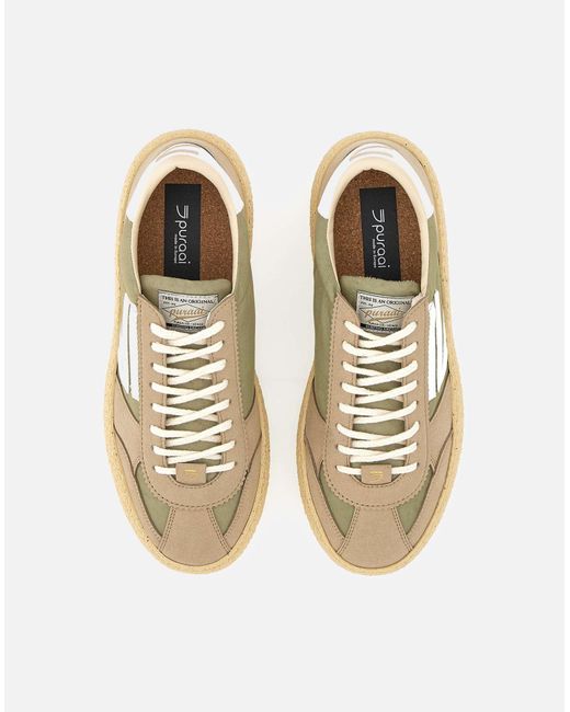 PURAAI 1.01 Vintage Vegane Sneakers in Natural für Herren