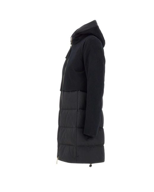 DUNO Blue Down Jacket With Hood