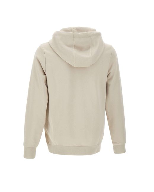 Iceberg Herren Baumwollmischung Kapuzenpullover in White für Herren