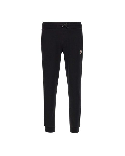Colmar Schwarze Jogginghose Aus Baumwollmischung Von Connective in Blue für Herren