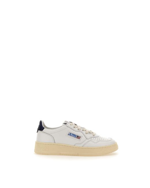 Autry White Ll12 Weiße Leder Sneaker