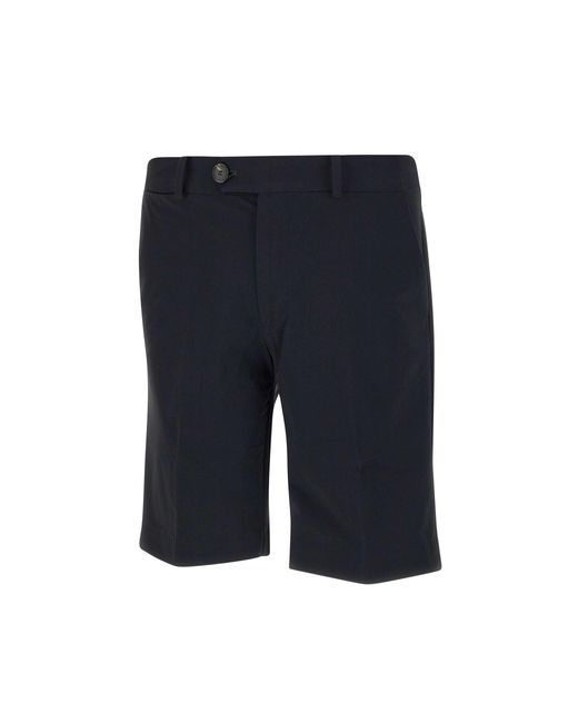 Rrd Schwarze Stretch-Chino-Shorts in Blue für Herren