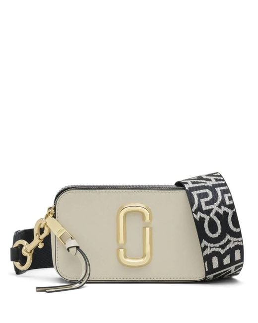 Marc Jacobs Multicolor Der Snapshot Crossbody in Cloud White