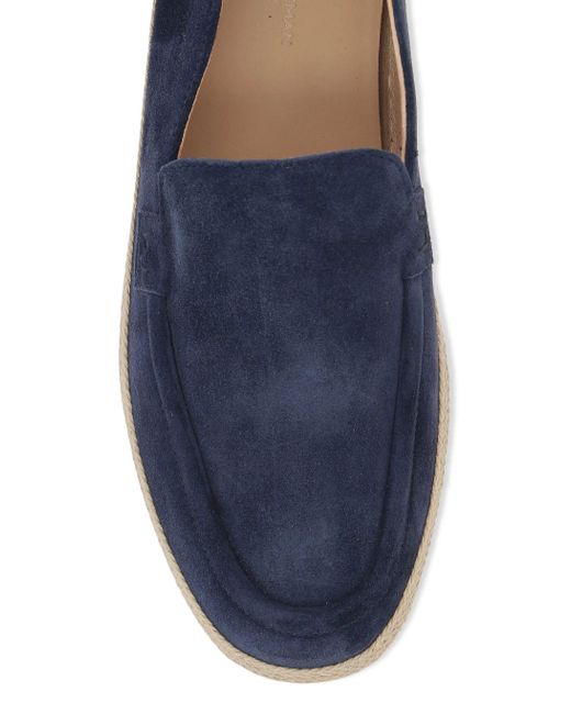Stuart Weitzman Bala Marineblaue Espadrilles in Blue für Herren