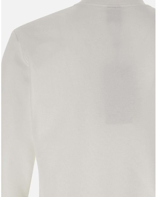 Colmar Connective Weißes Baumwoll-Sweatshirt in White für Herren