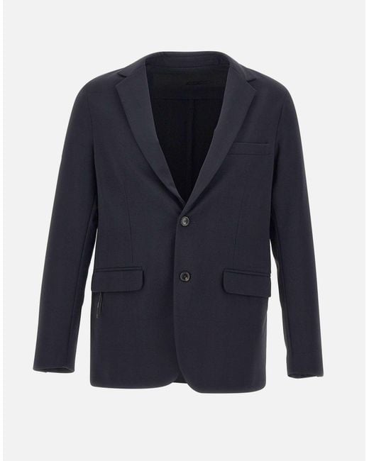 Rrd Blue Winter Micro Blazer For for men