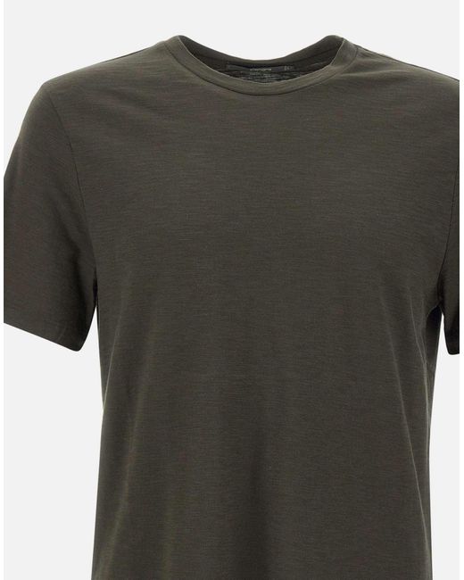 Kangra Geflammtes Baumwoll-T-Shirt in Green für Herren