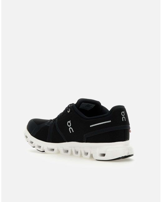 On Shoes Cloud6 Schwarze Sneakers in White für Herren