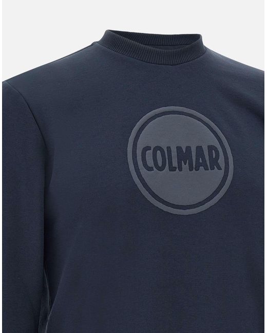 Colmar Blaues Connective-Sweatshirt Aus Baumwolle in Blue für Herren