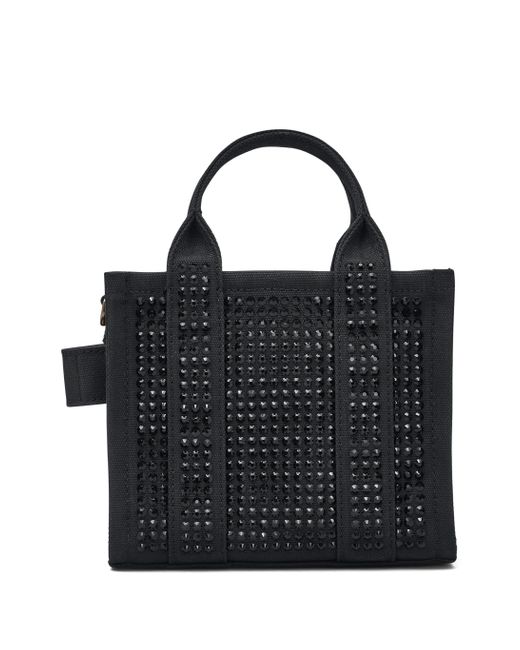 Marc Jacobs Black The Crystal Canvas Handtasche