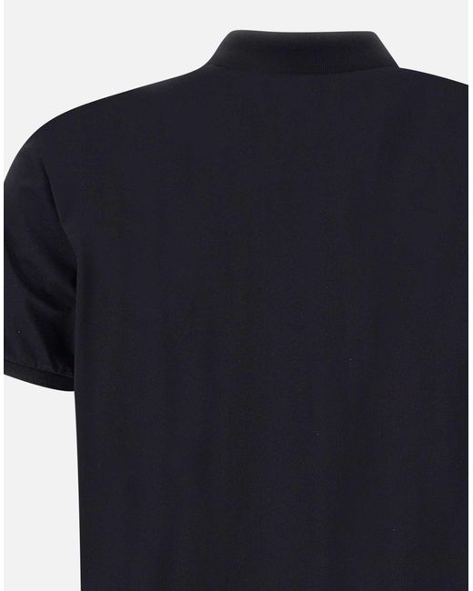 Rrd Schwarzes Poloshirt Aus Oxford-Stretch-Baumwolle in Blue für Herren