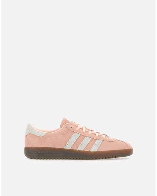 Adidas Pink Lachsrosa Wildlederturnschuhe
