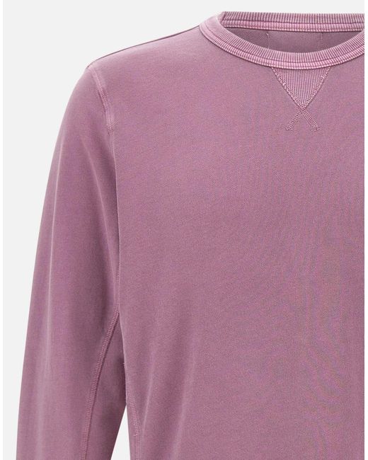 Woolrich Garngefärbter Mauve- Sweatshirt in Purple für Herren