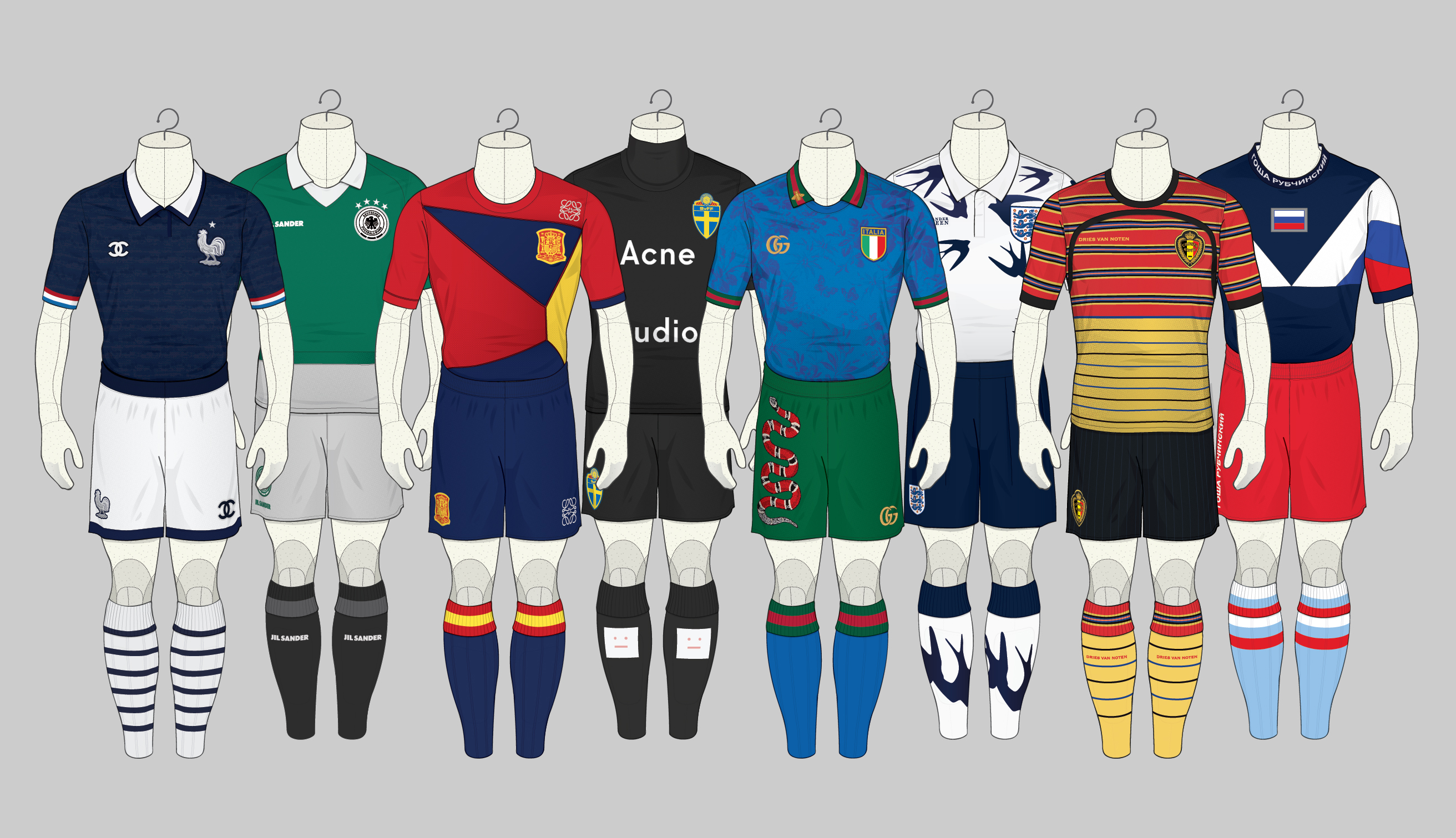 When Football Meets Fashion Fashion design, Football fashion, Fashion