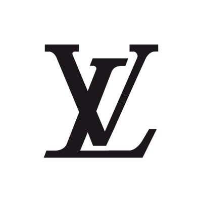 Louis Vuitton Digit Silberfarbenes Metall- und Lederarmband