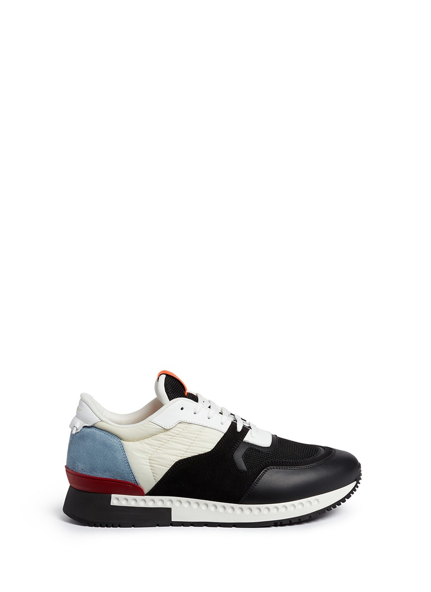 Givenchy Suede 'retro Runners' Colourblock Combo Sneakers for Men 