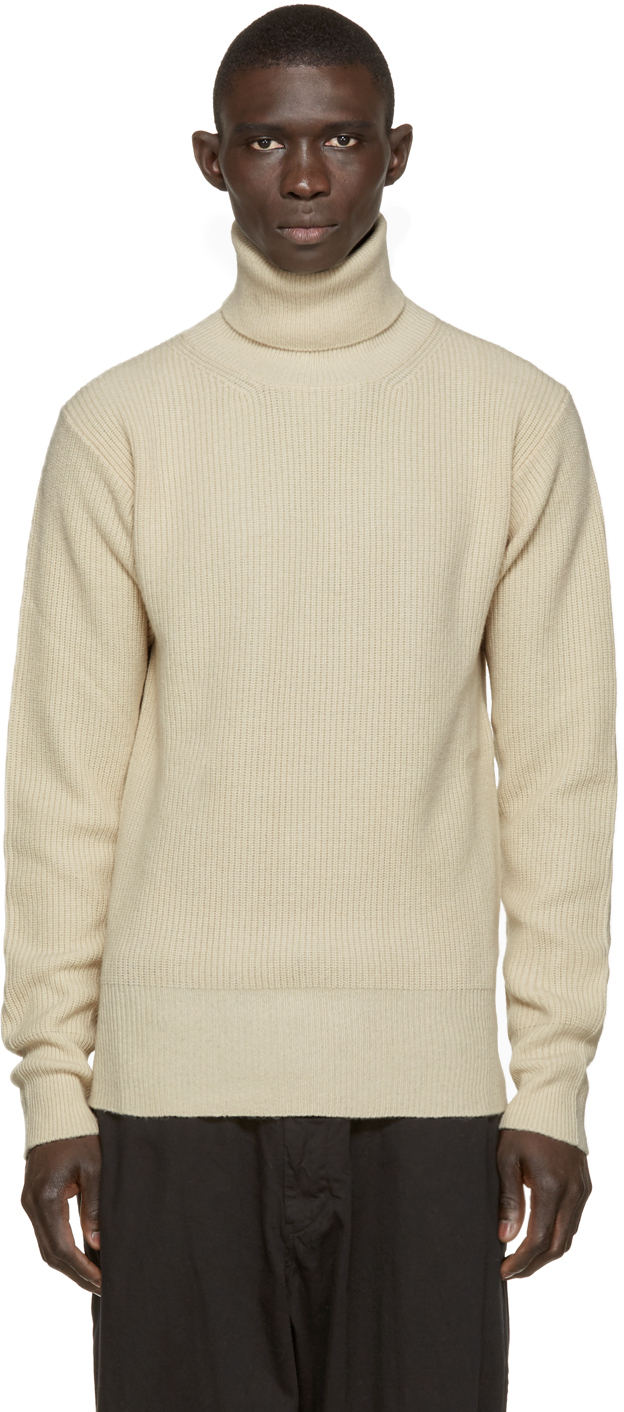 Cream turtle neck jumper Outlet