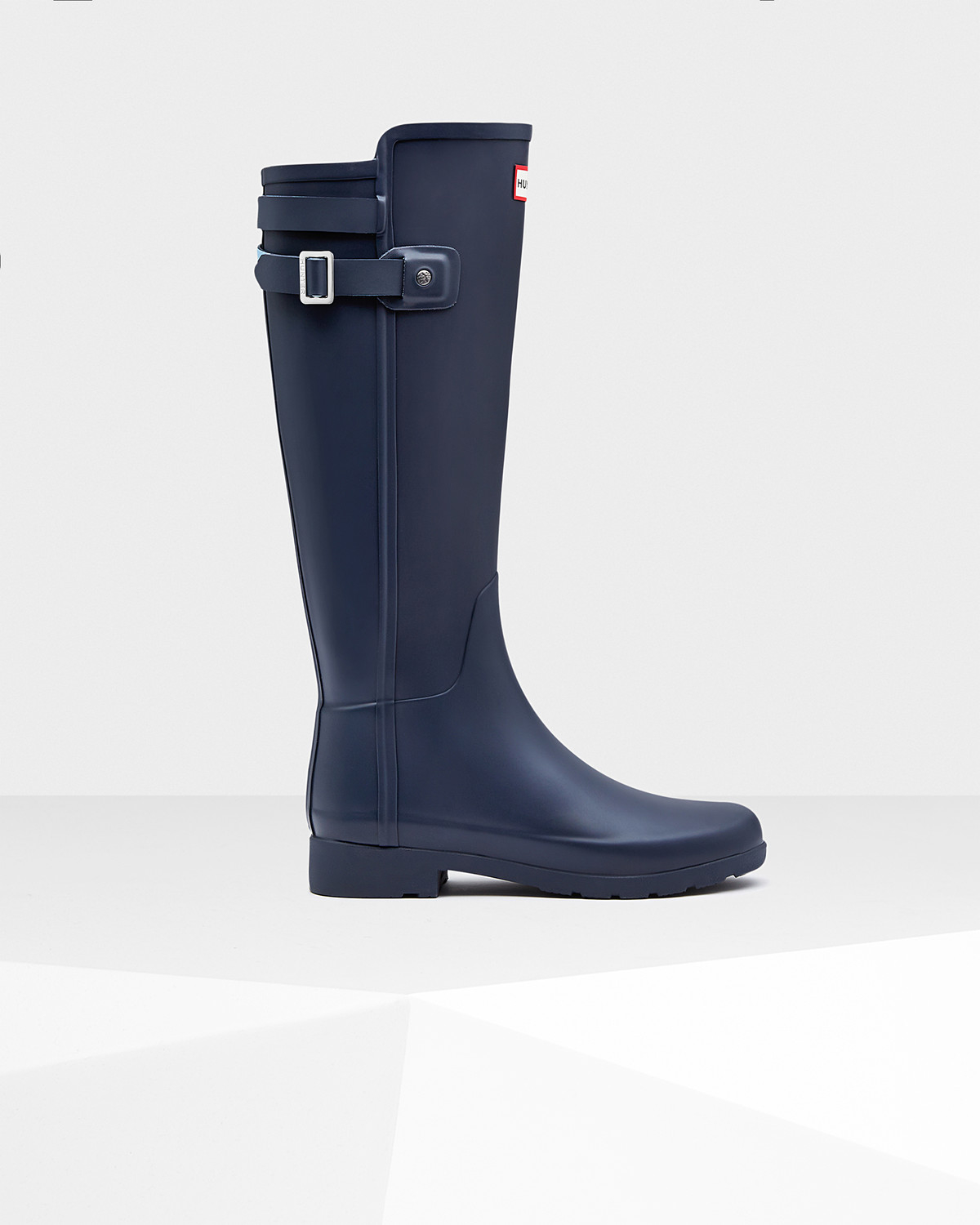hunter back strap wellington boots