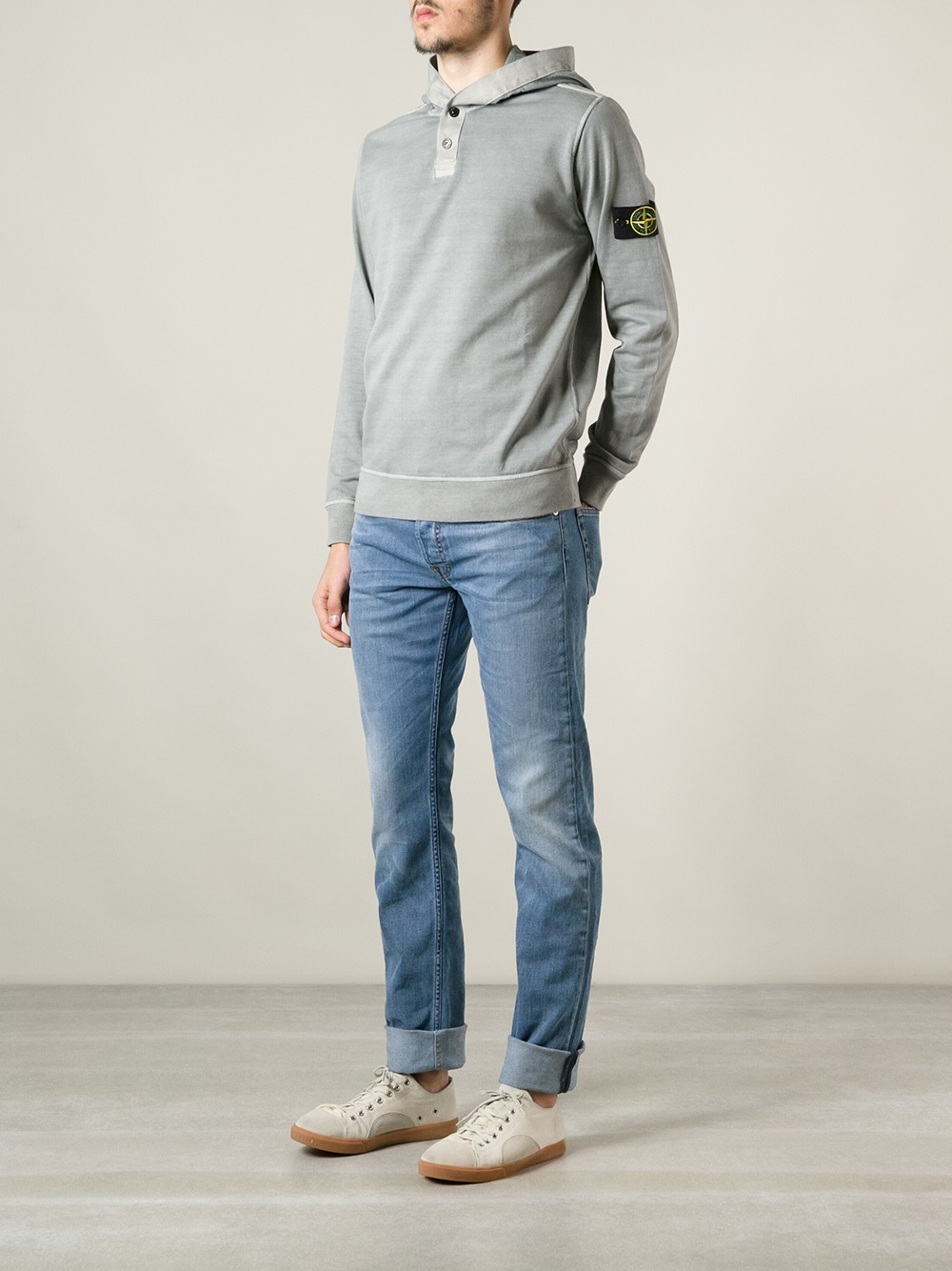 Stone Island Stone Washed Jeans in Blue for Men - Lyst