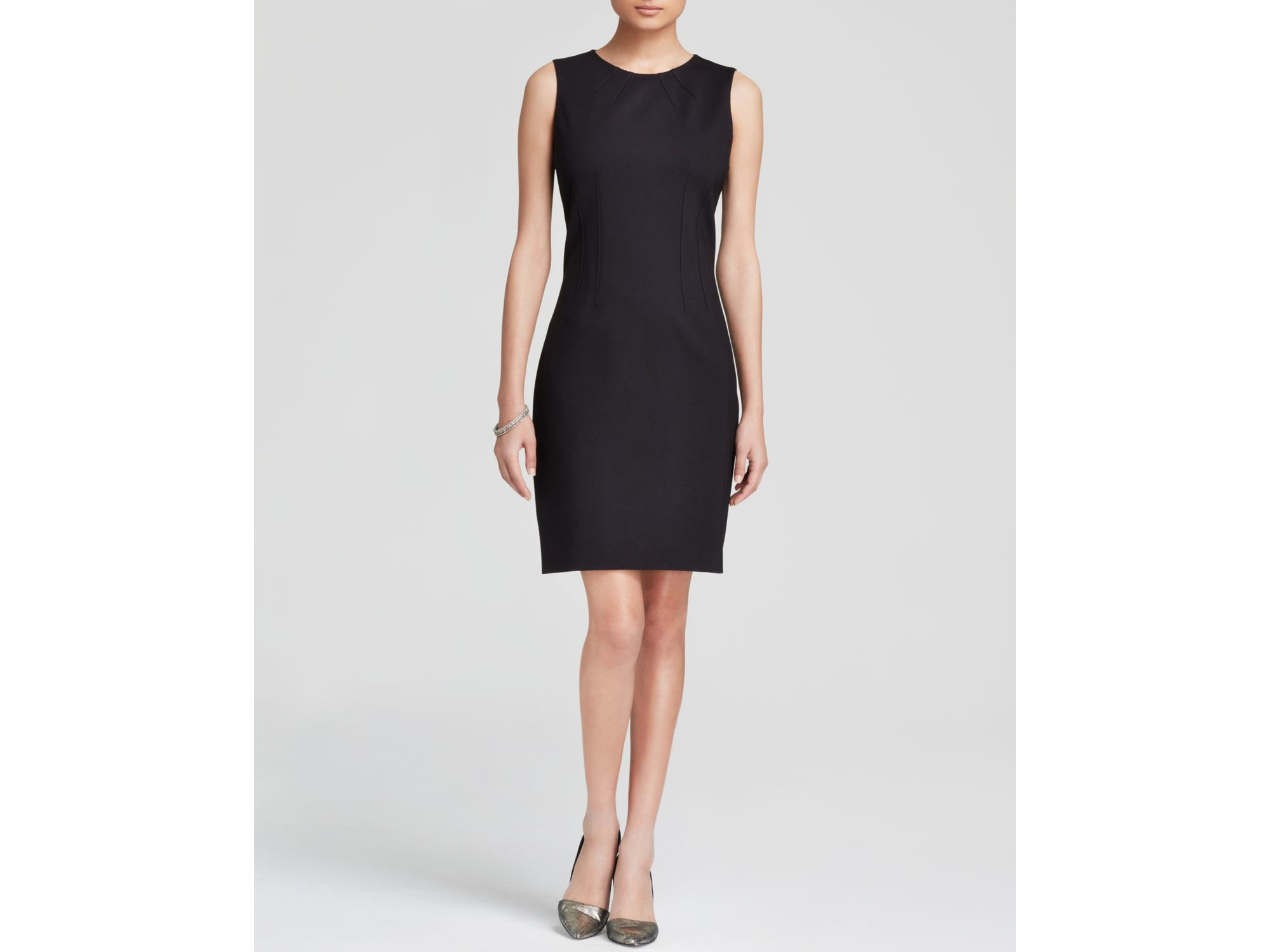 elie tahari black dress