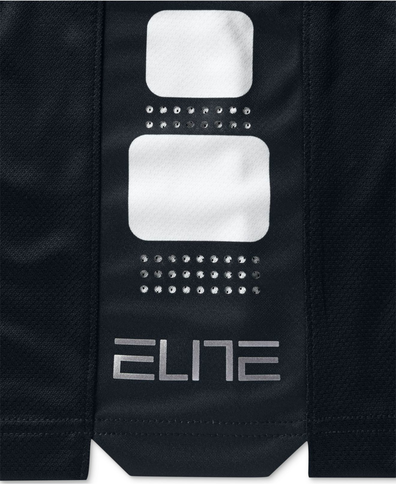 Nike Synthetic Elite Dri-fit Basketball Shorts in Black/White (Black) for  Men | Lyst