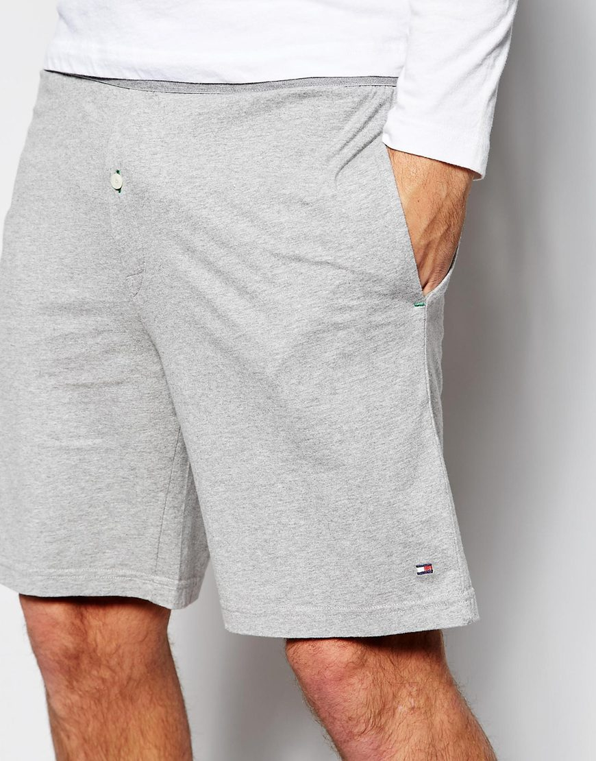 Regular Fit Jersey Shorts in Grey 