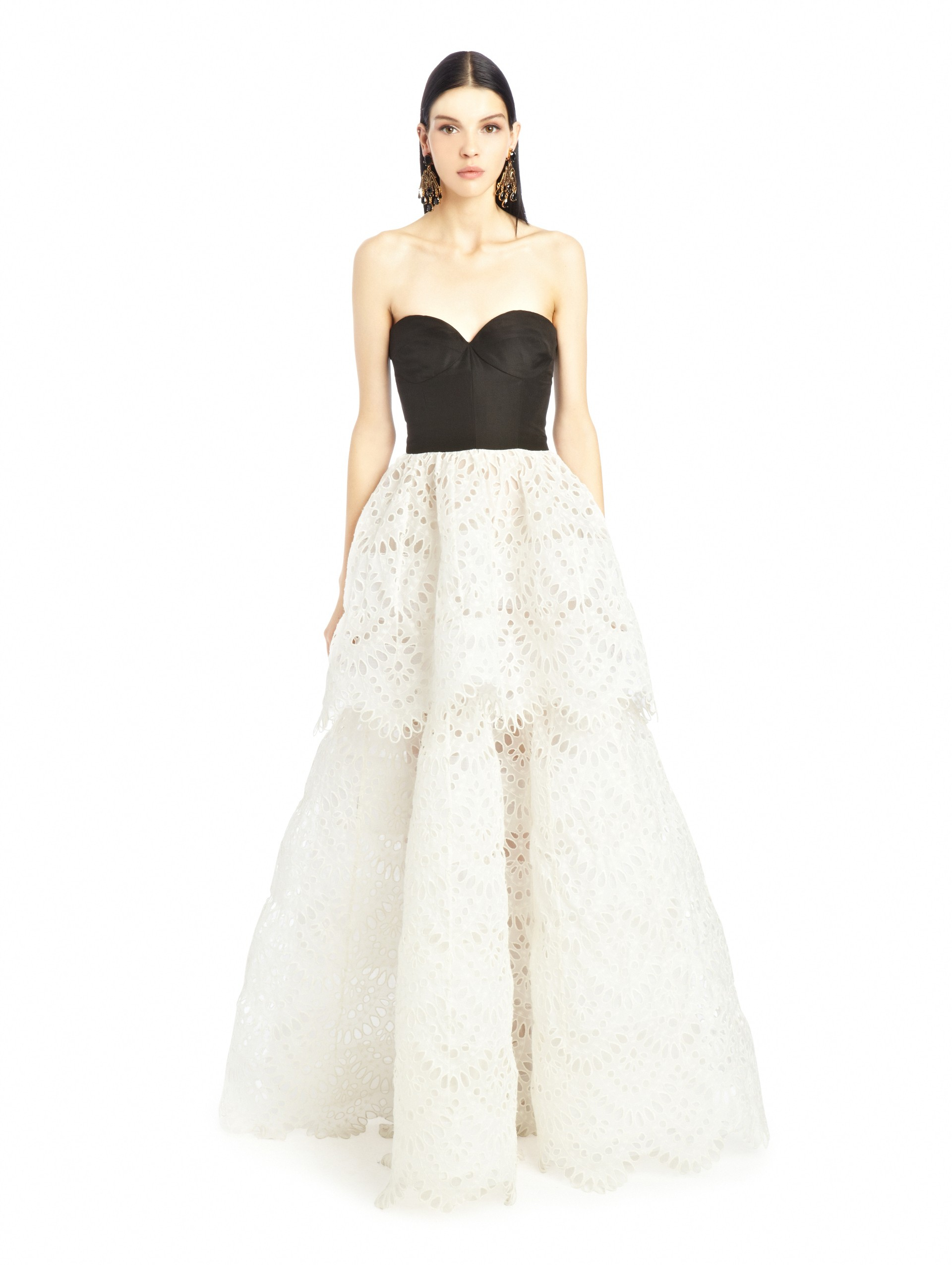 Raw Silk Dresses Oscar Party