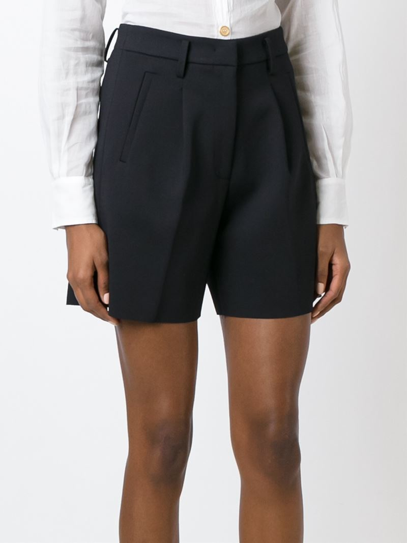 Forte Forte Tailored Shorts in Black - Lyst