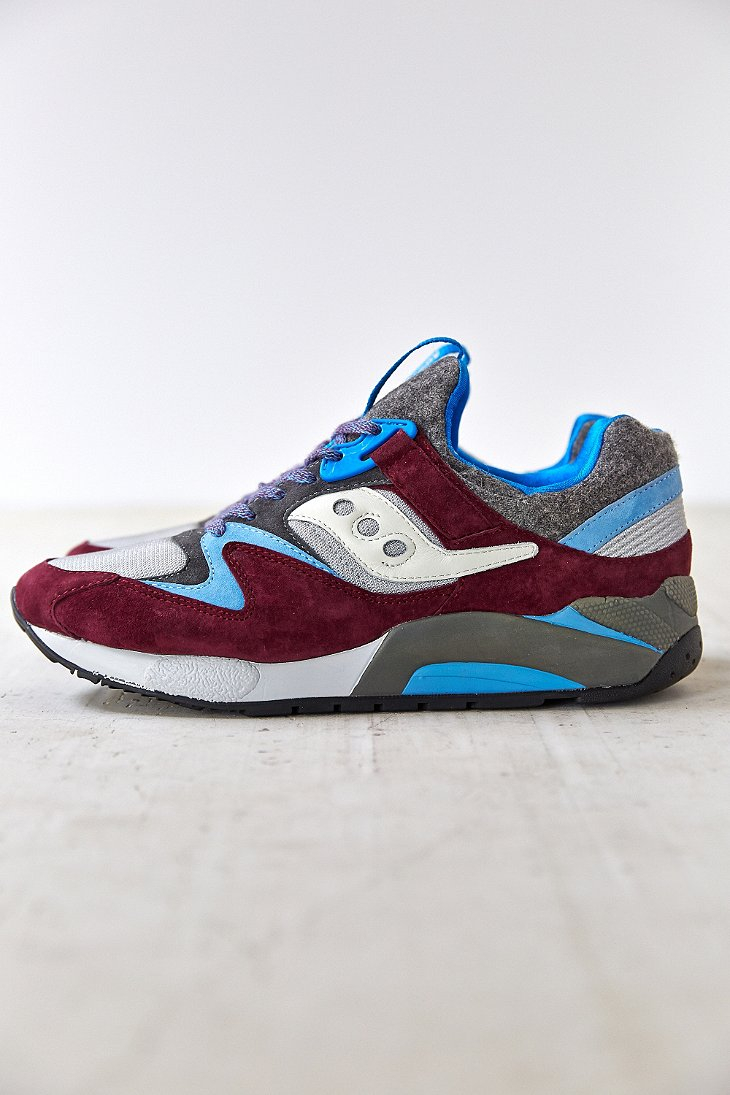Saucony Limited Edition Italia Grid 9000 Sneaker in Blue for Men - Lyst