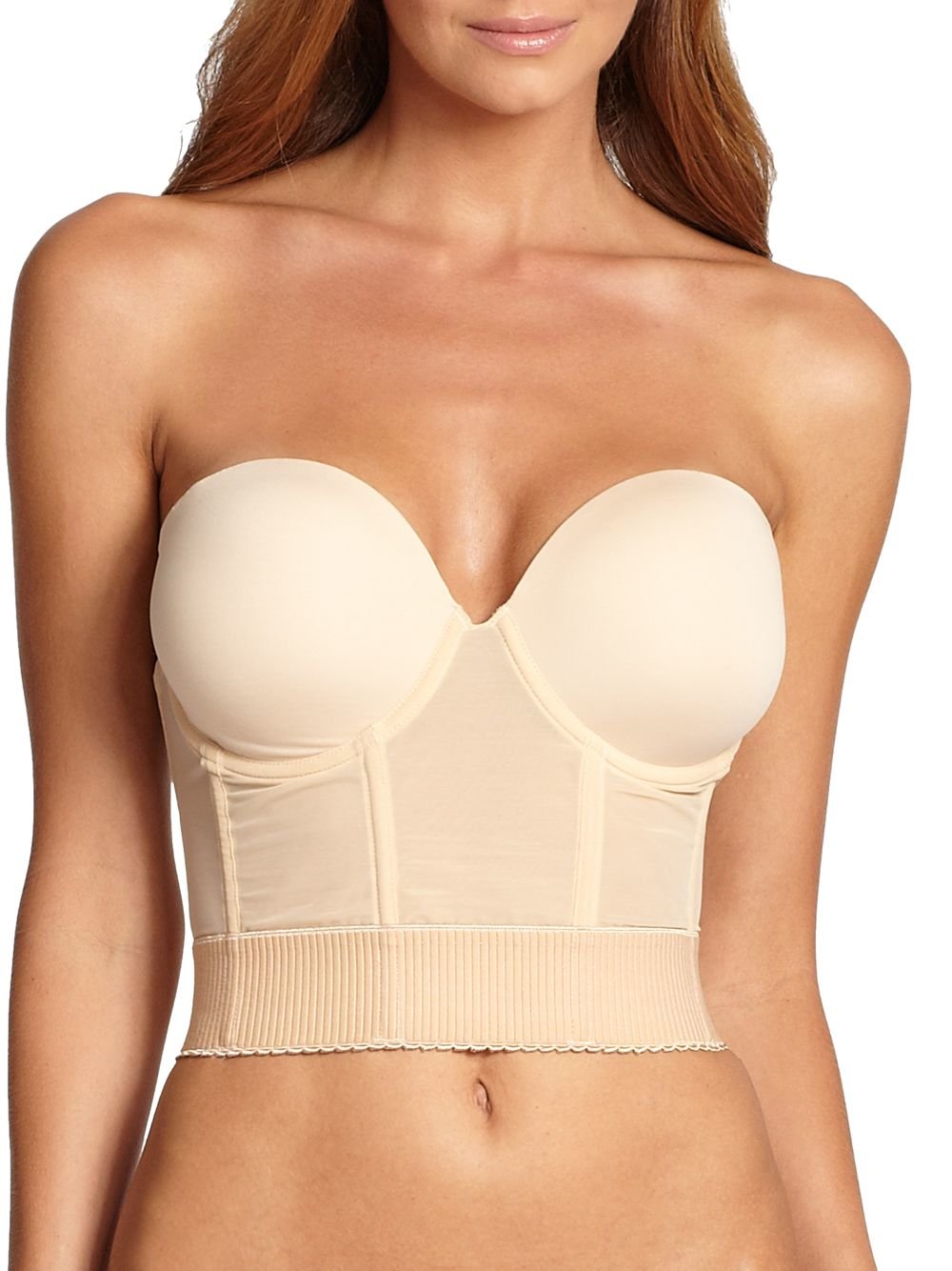 Low Back Strapless Bra