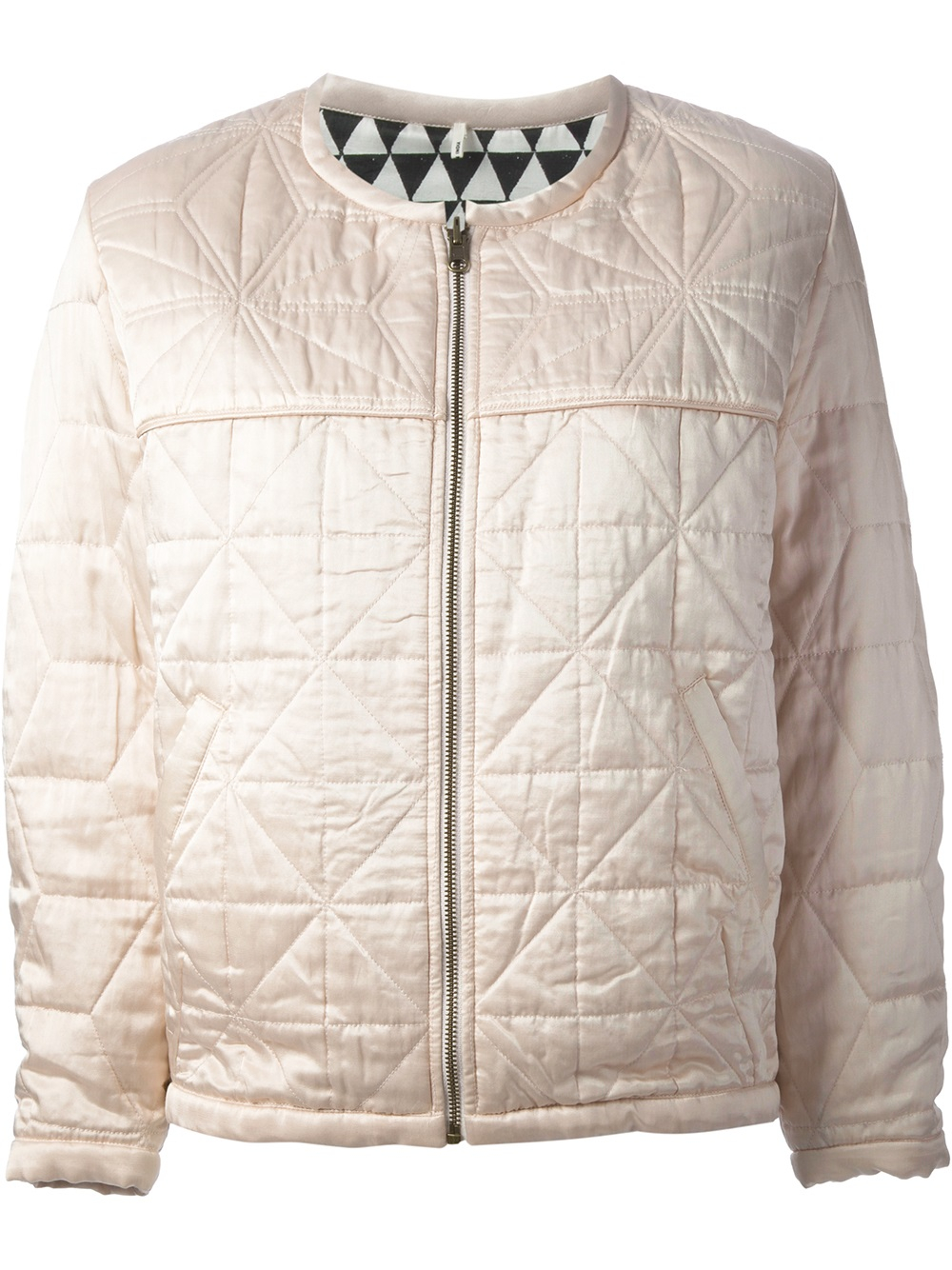 Lyst Étoile Isabel Marant Quilted Jacket in Purple