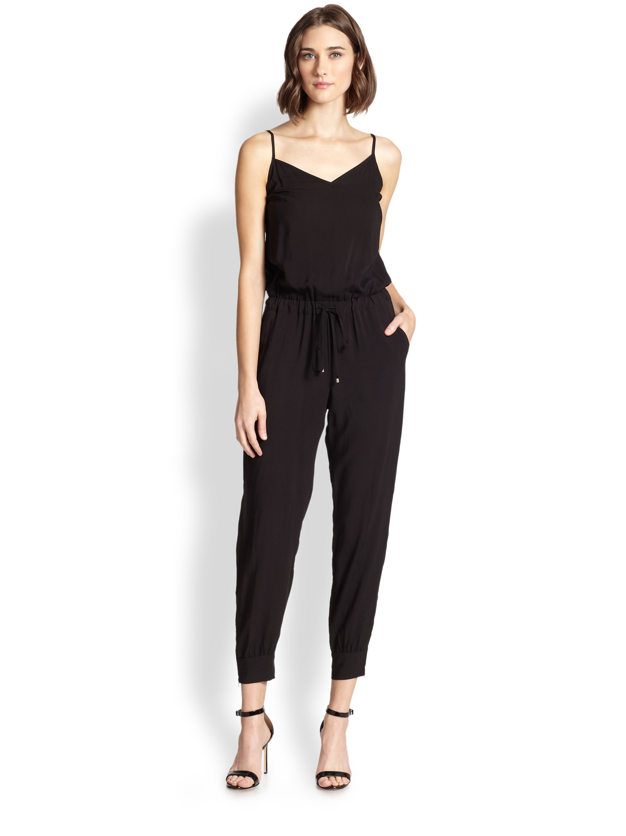splendid black jumpsuit