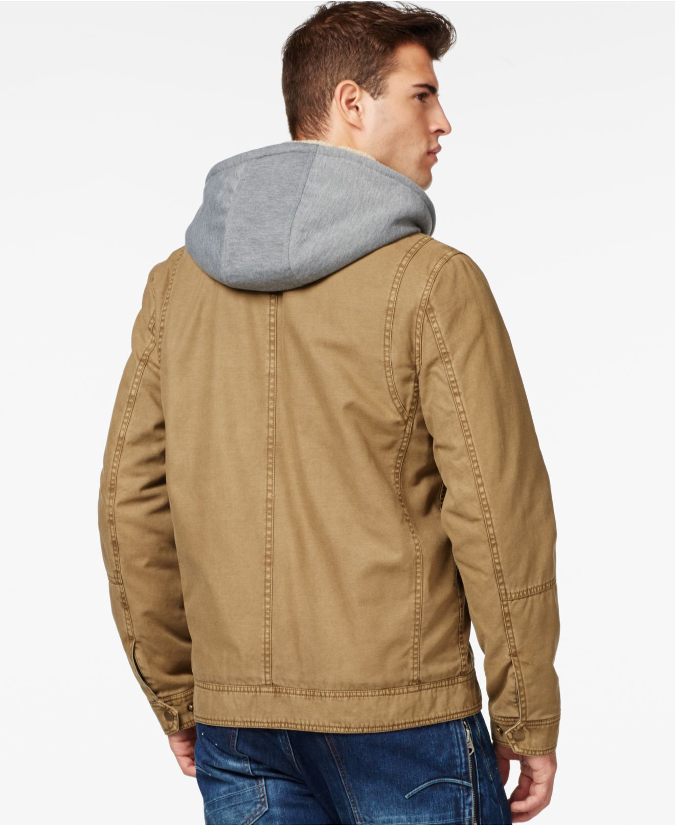 guess denim trucker jacket