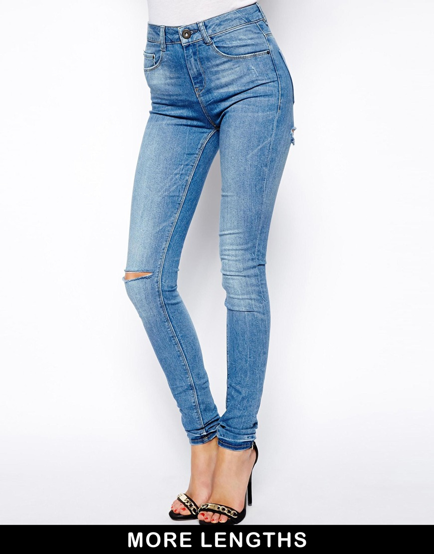 back thigh ripped jeans