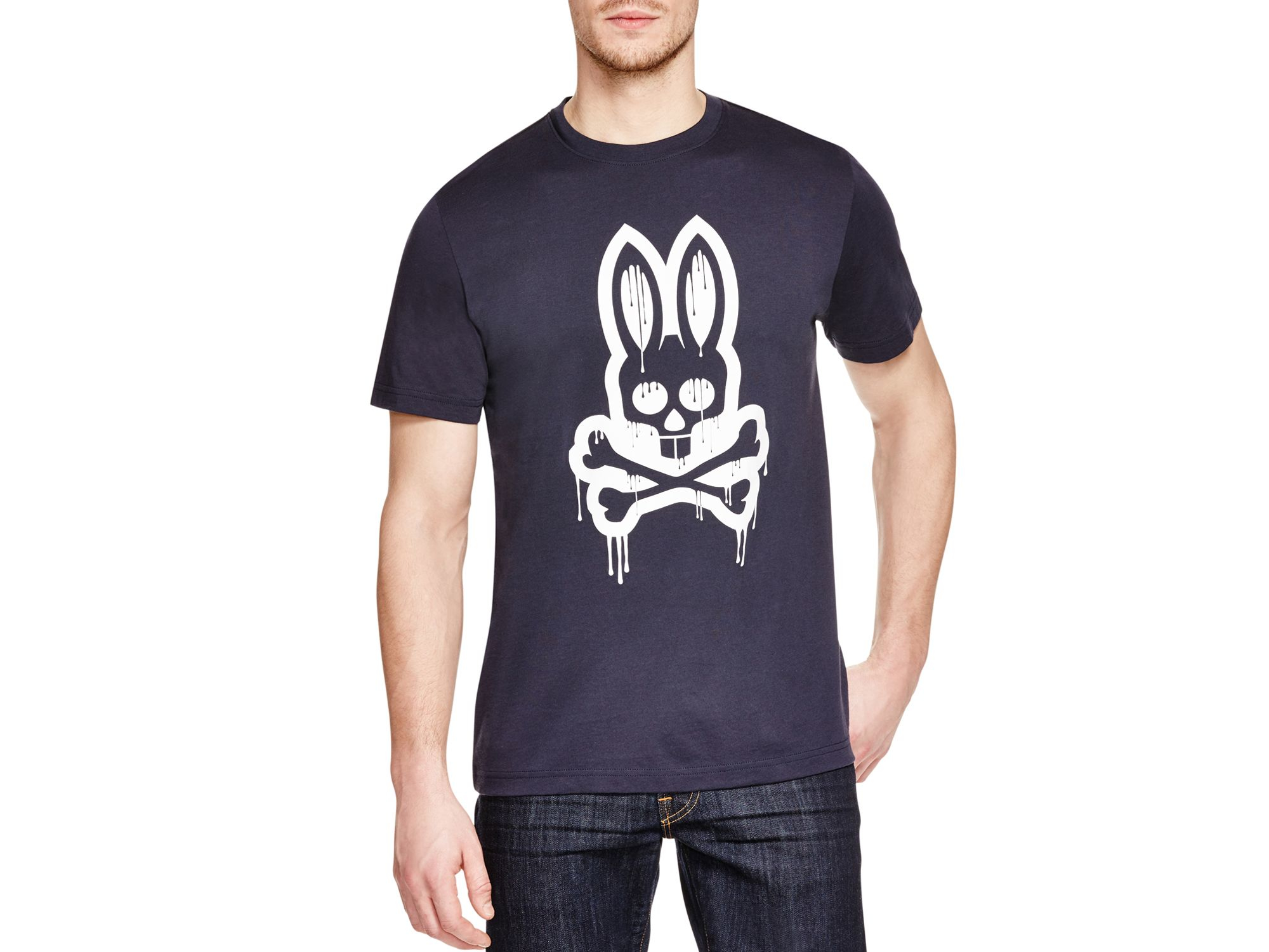 Psycho Bunny Cotton Dripping Bunny Logo ...