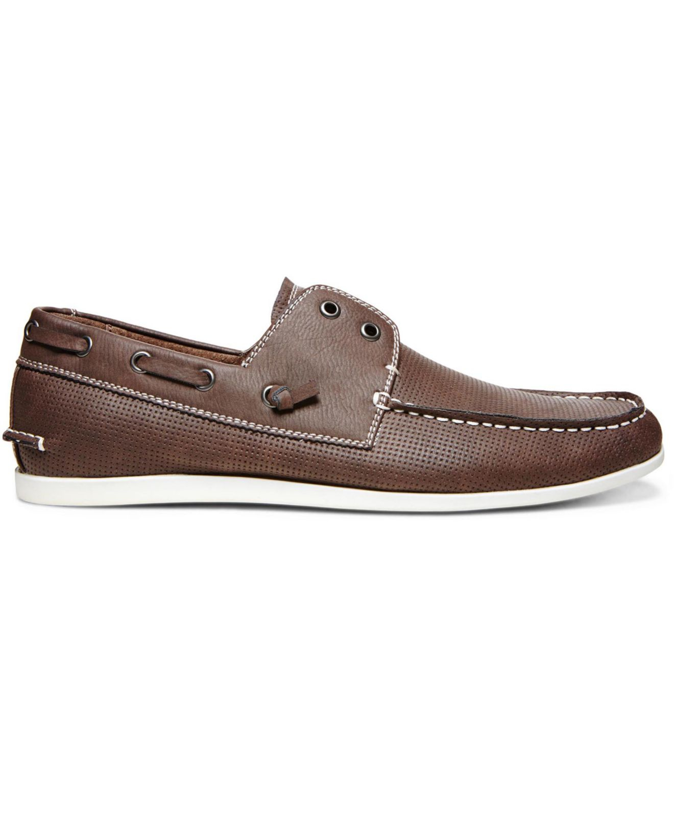 Steve Madden Madden Game On Boat Shoes in Brown for Men - Lyst