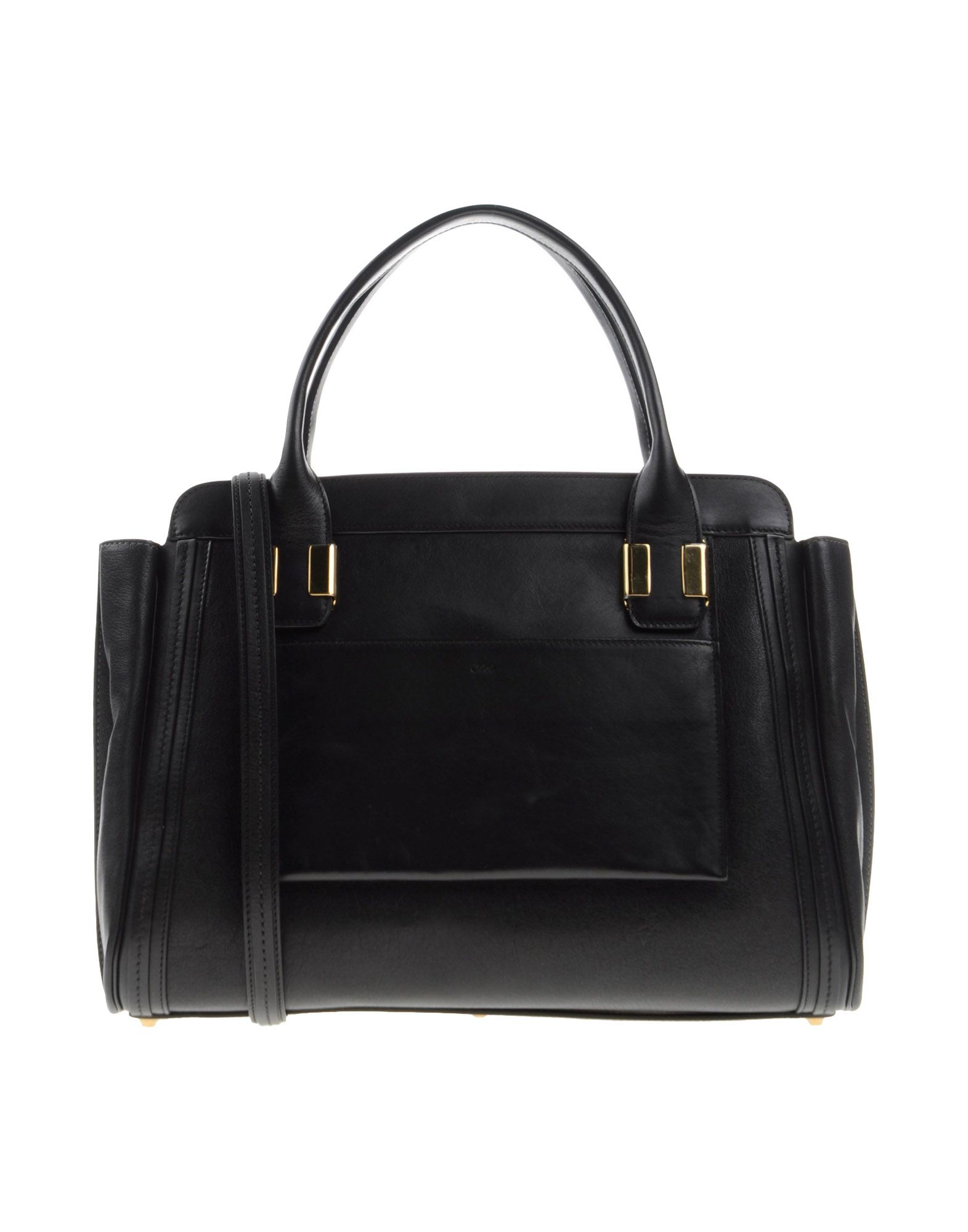 Lyst - Chloé Leather Doctor's Bag in Black