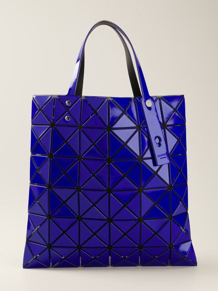 Bao Bao Issey Miyake Geometric Panel Tote Bag in Blue | Lyst