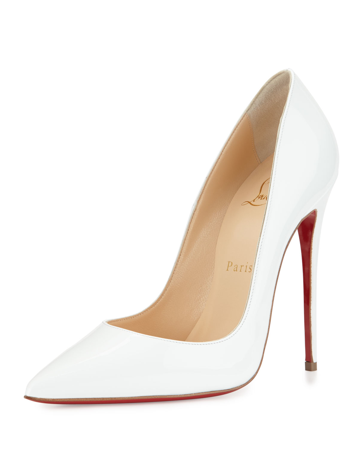 white so kate pumps