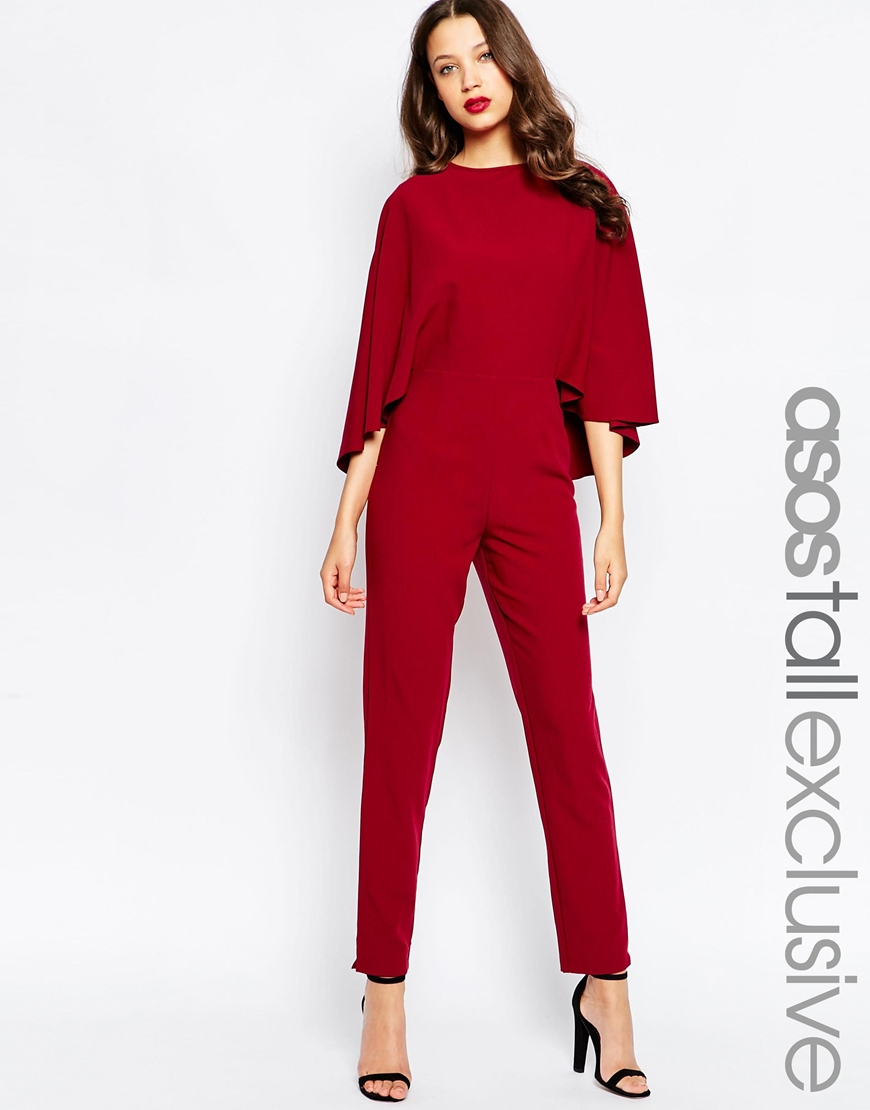 asos cape jumpsuit