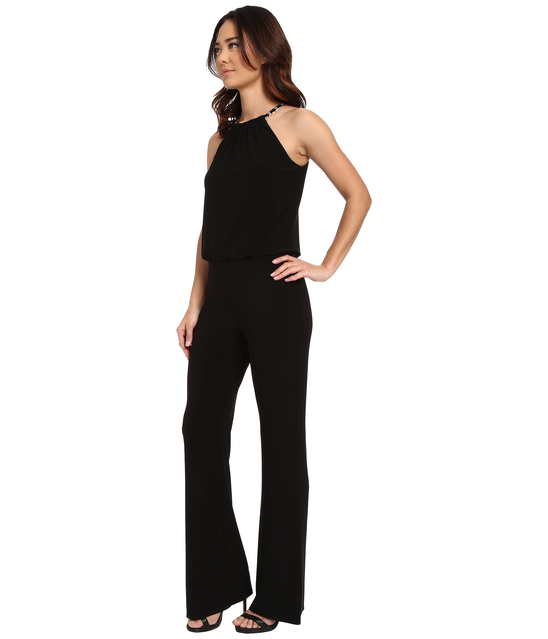 laundry by shelli segal black jumpsuit