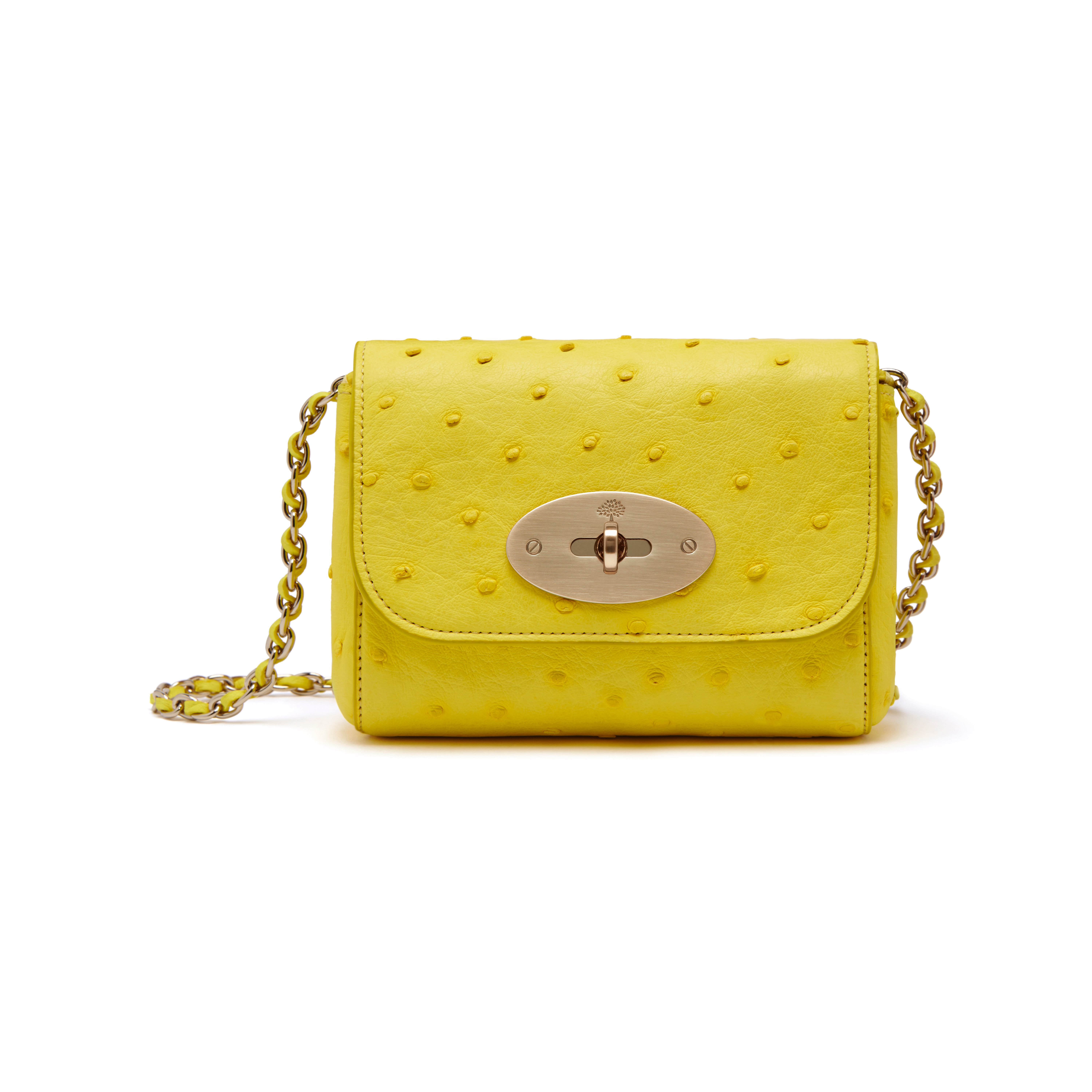 Mulberry Leather Mini Lily in Yellow | Lyst Canada