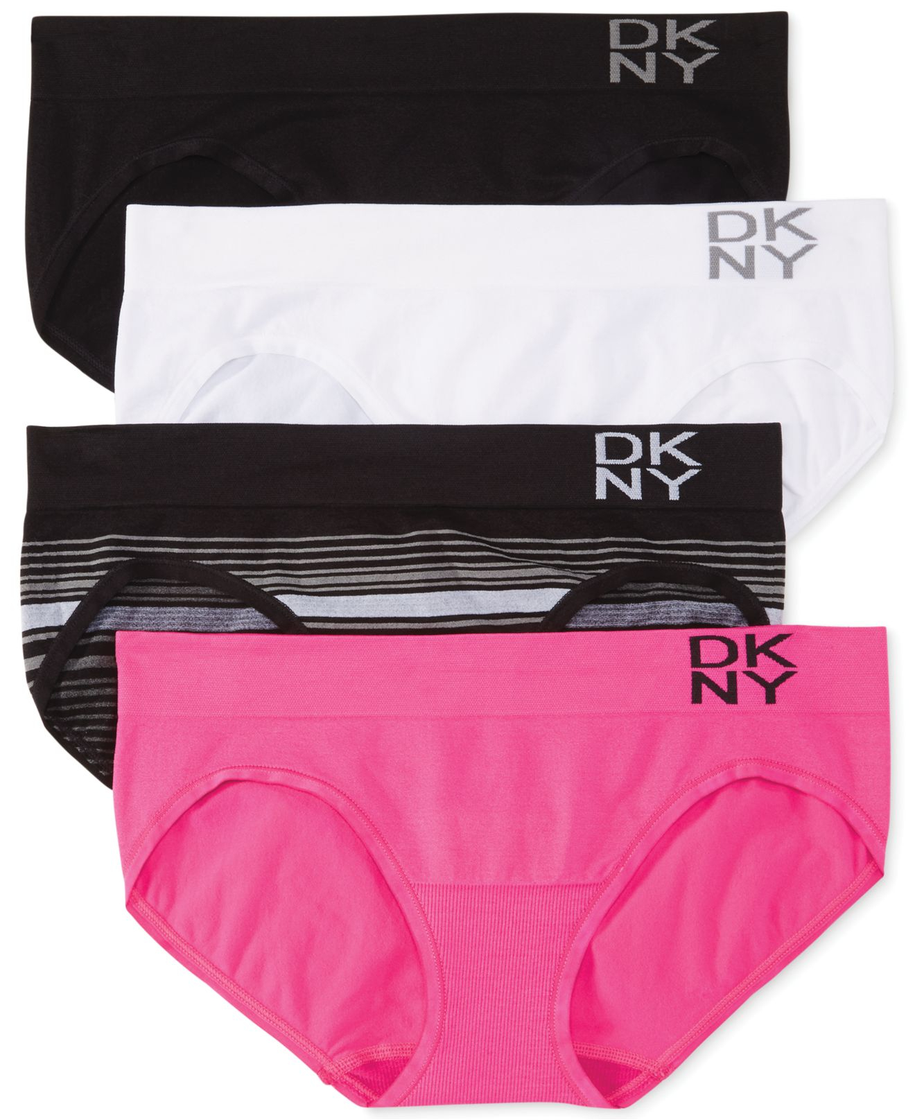 DKNY Energy Seamless Bikini Panty 570046 S, M, L MSRP $12.00 NWT